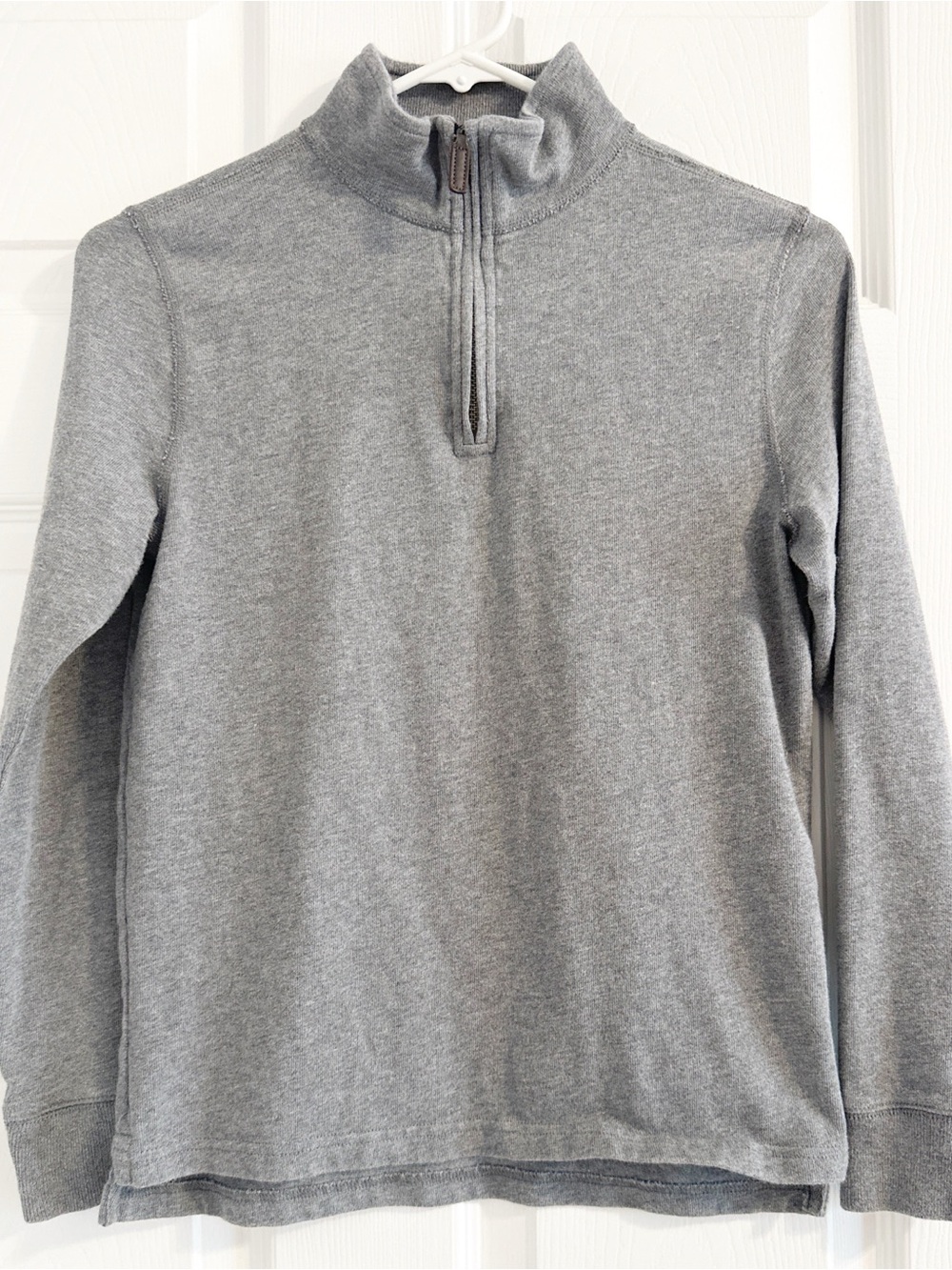 Crewcuts Gray Half-Zip Pullover Sweater